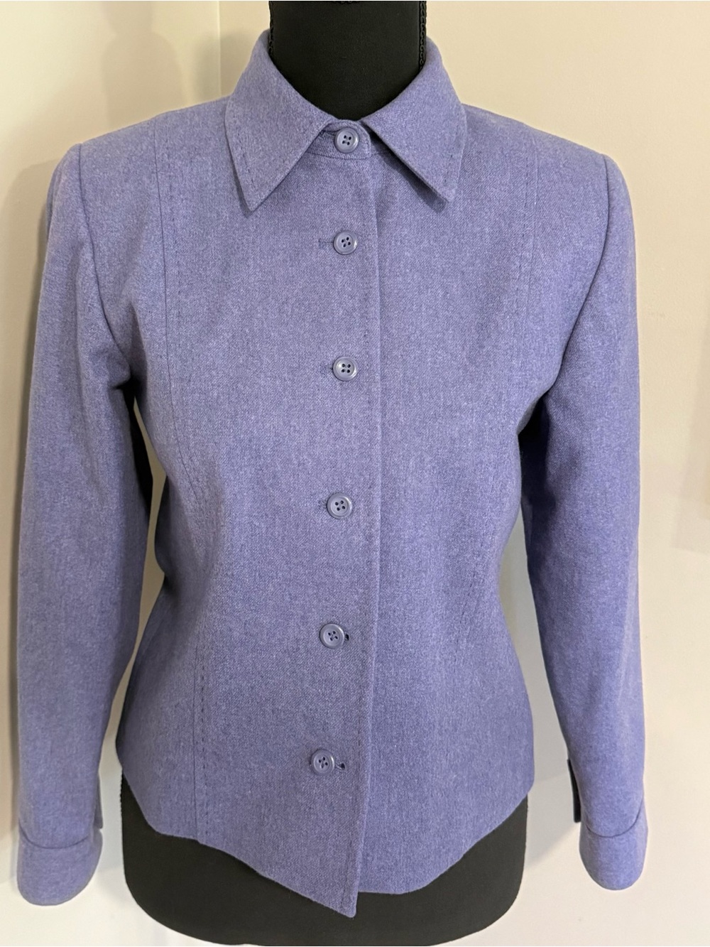 Pendleton Lavender Wool Vintage Pant Suit